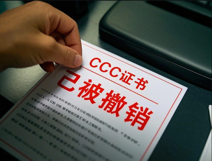 CCC证书被撤销
